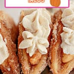 Pumpkin Pie Tacos on counter.