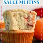 Muffins on a table.