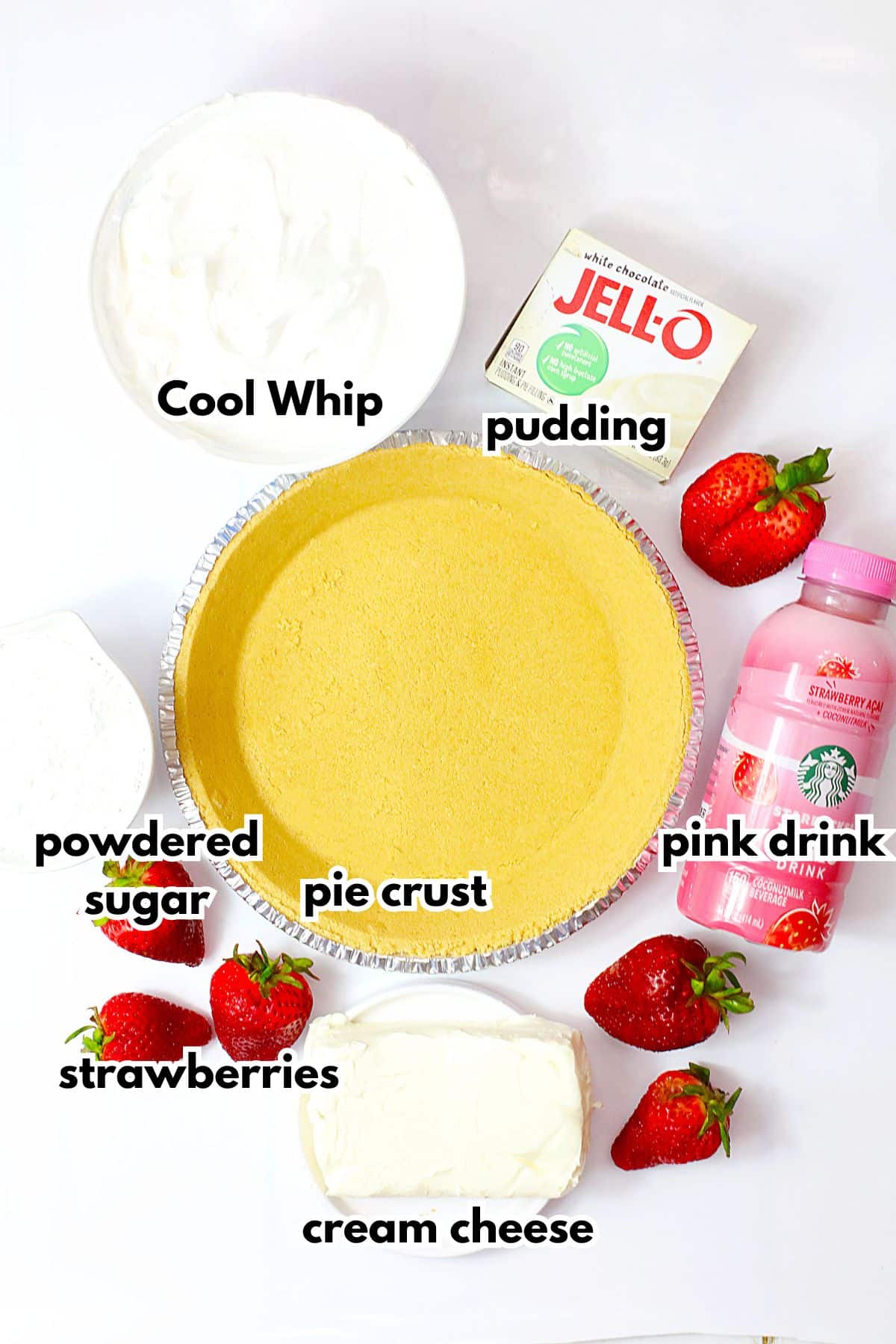 Ingredients on a counter ready to cook.