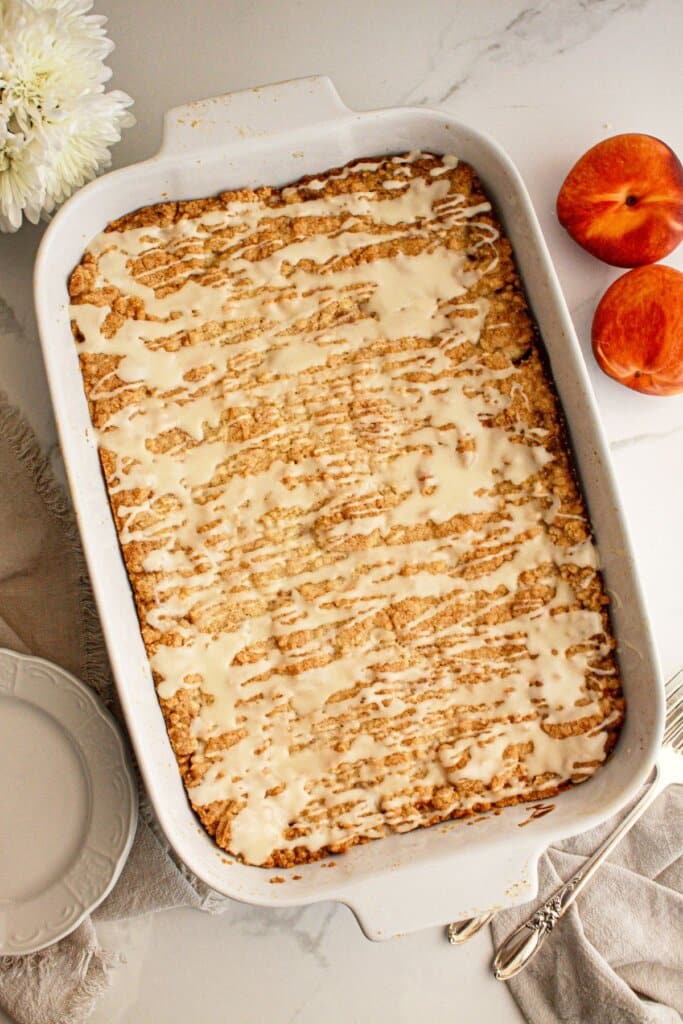 Dessert in a large baking dish.