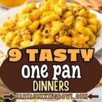 one pan dinners