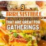 9 Irresistible Slider Recipes Everyone Will Devour Collage of slider recipes.