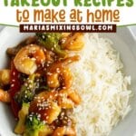 Collage of asian recipes.