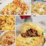 10 Casserole Recipes That Make Dinner Easy Collage of casserole recipes.