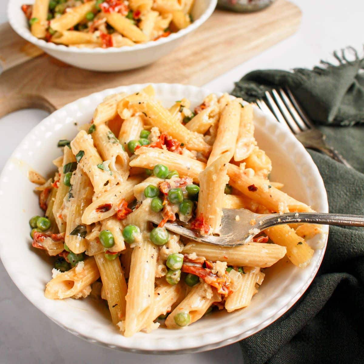 Bowl full of marry me pasta.