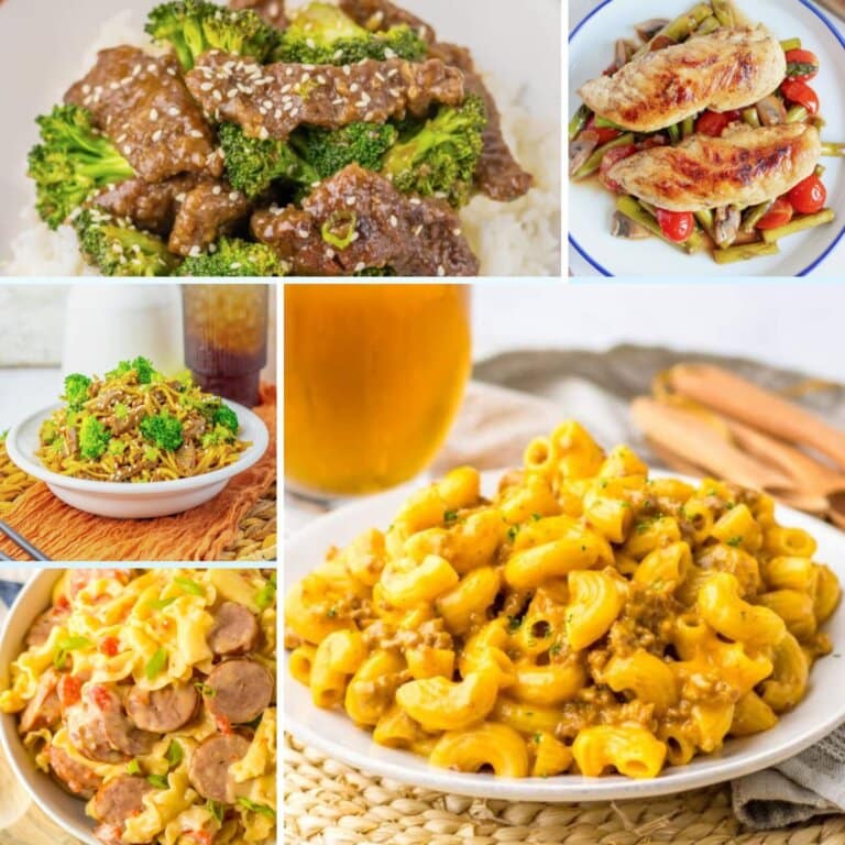Collage of 30 Minute Meals.